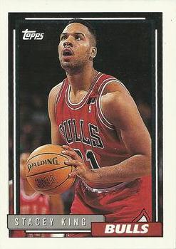 #359 Stacey King - Chicago Bulls - 1992-93 Topps Basketball