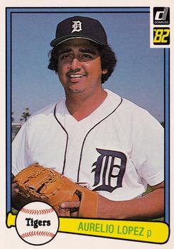 #359 Aurelio Lopez - Detroit Tigers - 1982 Donruss Baseball