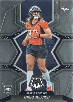 #359 Greg Dulcich - Denver Broncos - 2022 Panini Mosaic Football