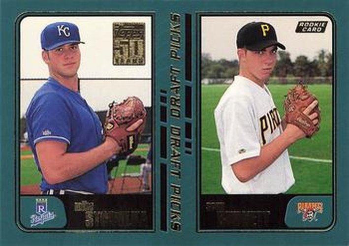 #359 Mike Stodolka / Sean Burnett - Kansas City Royals / Pittsburgh Pirates - 2001 Topps Baseball