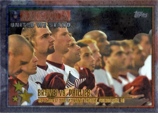 #359 Braves vs. Phillies - Atlanta Braves / Philadelphia Phillies - 2002 Topps Baseball