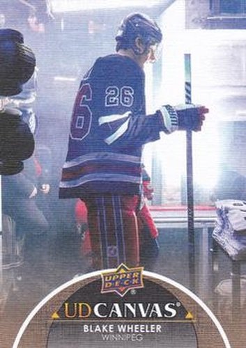 #C359 Blake Wheeler - Winnipeg Jets - 2021-22 Upper Deck - UD Canvas Hockey