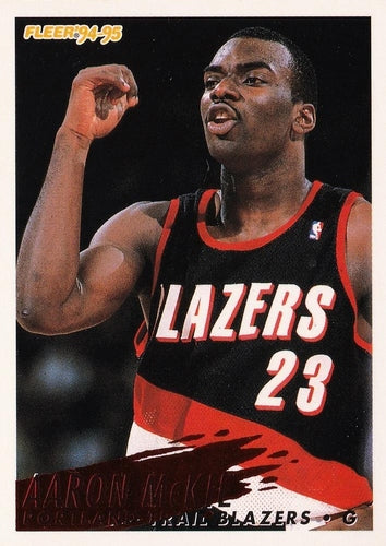 #359 Aaron McKie - Portland Trail Blazers - 1994-95 Fleer Basketball