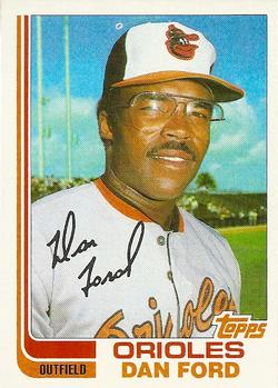 #35T Dan Ford - Baltimore Orioles - 1982 Topps Traded Baseball