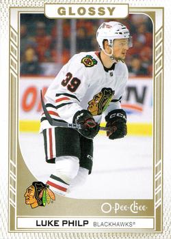 #R-35 Luke Philp - Chicago Blackhawks - 2023-24 O-Pee-Chee Glossy Gold Hockey