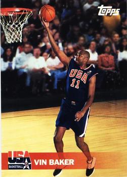 #35 Vin Baker - USA - 2000 Topps Team USA Basketball
