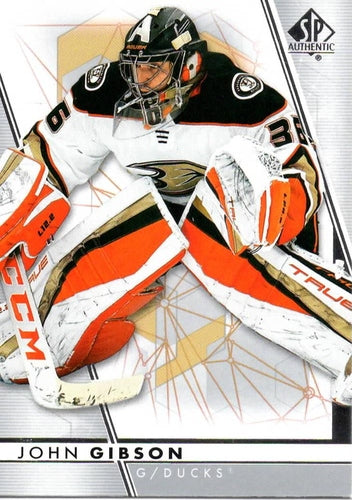 #35 John Gibson - Anaheim Ducks - 2022-23 SP Authentic Hockey