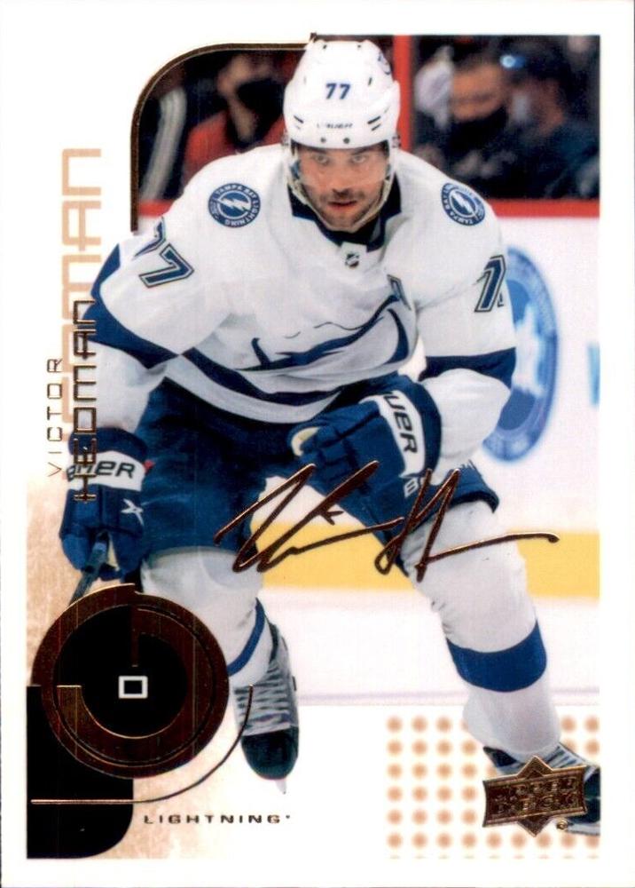 #35 Victor Hedman - Tampa Bay Lightning - 2022-23 Upper Deck MVP - 20th Anniversary Hockey