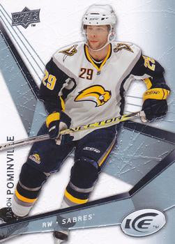 #35 Jason Pominville - Buffalo Sabres - 2008-09 Upper Deck Ice Hockey