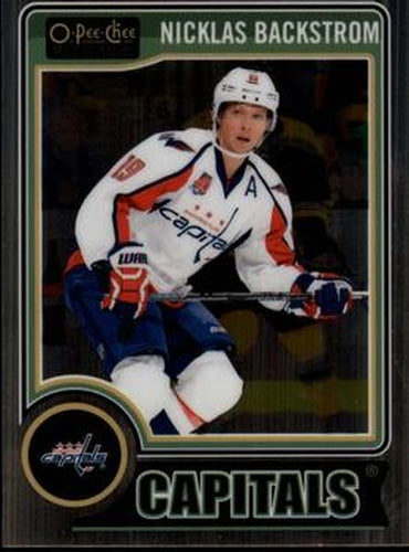 #35 Nicklas Backstrom - Washington Capitals - 2014-15 O-Pee-Chee Platinum Hockey