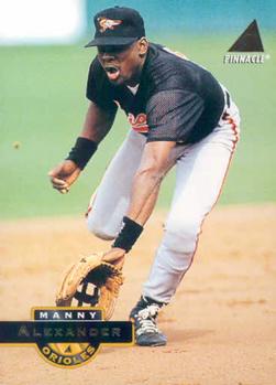 #35 Manny Alexander - Baltimore Orioles - 1994 Pinnacle Baseball