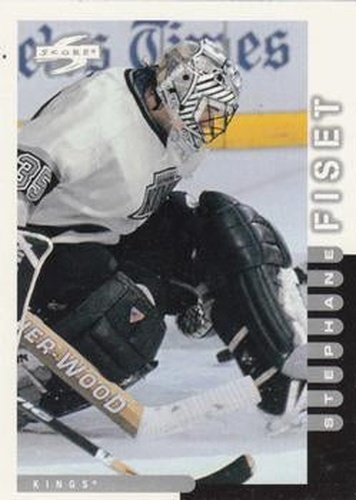 #35 Stephane Fiset - Los Angeles Kings - 1997-98 Score Hockey