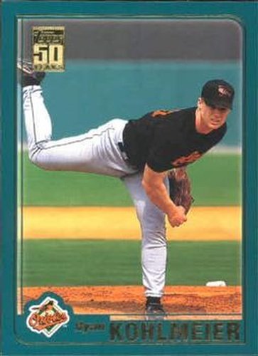 #T35 Ryan Kohlmeier - Baltimore Orioles - 2001 Topps Traded & Rookies Baseball
