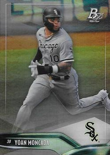 #35 Yoan Moncada - Chicago White Sox - 2021 Bowman Platinum Baseball