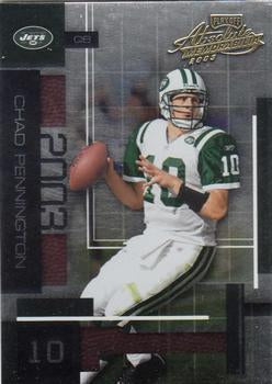 #35 Chad Pennington - New York Jets - 2003 Playoff Absolute Memorabilia Football