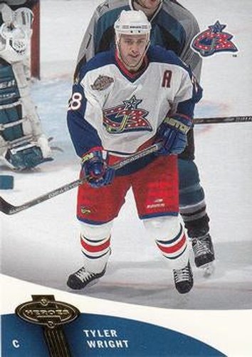 #35 Tyler Wright - Columbus Blue Jackets - 2000-01 Upper Deck Heroes Hockey