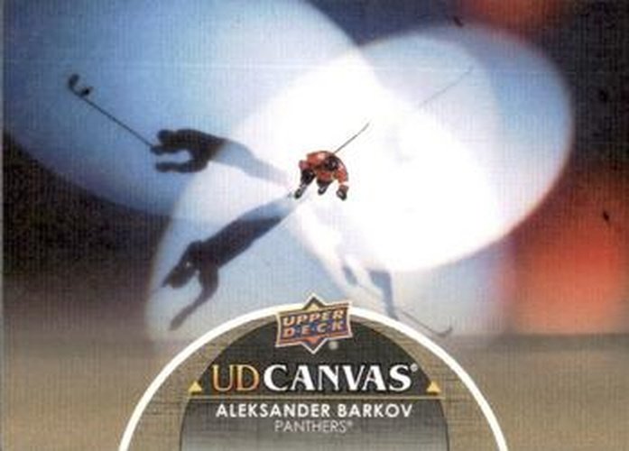#C35 Aleksander Barkov - Florida Panthers - 2021-22 Upper Deck - UD Canvas Hockey