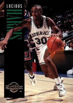 #35 Lucious Harris - Dallas Mavericks - 1994-95 SkyBox Premium Basketball