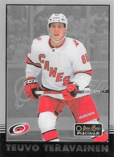#R-35 Teuvo Teravainen - Carolina Hurricanes - 2020-21 O-Pee-Chee Platinum - Retro Hockey