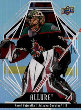 #35 Karel Vejmelka - Arizona Coyotes - 2022-23 Upper Deck Allure Hockey