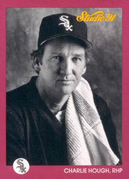 #35 Charlie Hough - Chicago White Sox - 1991 Studio Baseball