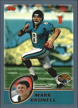#35 Mark Brunell - Jacksonville Jaguars - 2003 Topps Football