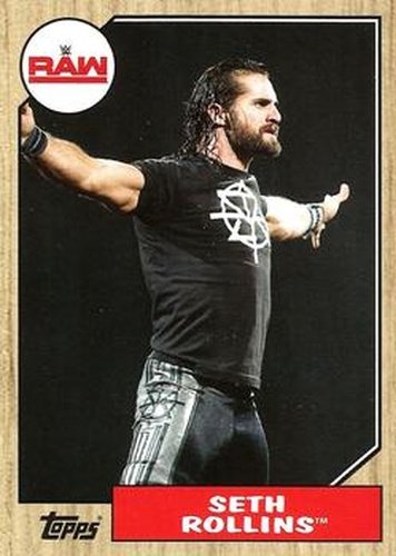 #35 Seth Rollins - 2017 Topps WWE Heritage Wrestling