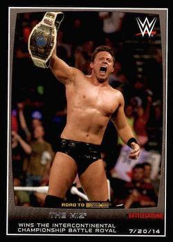 #35 The Miz - 2015 Topps WWE Road to Wrestlemania Wrestling