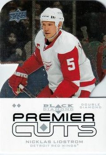 #PDC35 Nicklas Lidstrom - Detroit Red Wings - 2008-09 Upper Deck Black Diamond - Premier Die Cut Hockey