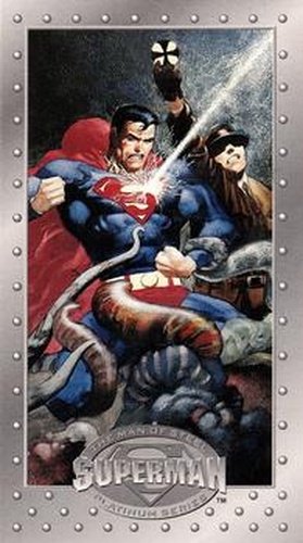 #35 The World of Doctor Occult! - 1994 SkyBox Superman Man of Steel Platinum Series