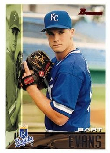 #35 Bart Evans - Kansas City Royals - 1995 Bowman Baseball
