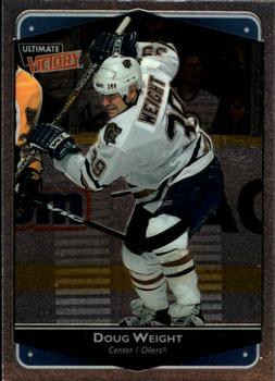 #35 Doug Weight - Edmonton Oilers - 1999-00 Upper Deck Ultimate Victory Hockey