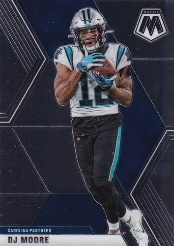 #35 DJ Moore - Carolina Panthers - 2020 Panini Mosaic Football