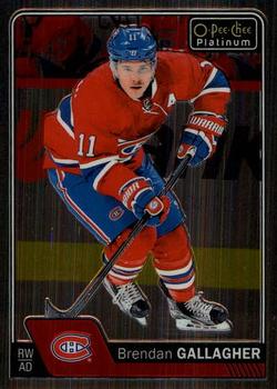 #35 Brendan Gallagher - Montreal Canadiens - 2016-17 O-Pee-Chee Platinum Hockey