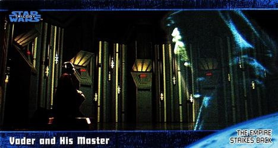 #35 Vader and His Master - 1997 Topps Widevision Star Wars Trilogy