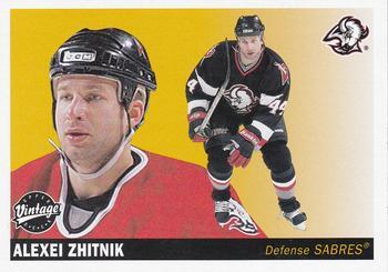 #35 Alexei Zhitnik - Buffalo Sabres - 2002-03 Upper Deck Vintage Hockey