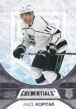 #35 Anze Kopitar - Los Angeles Kings - 2021-22 Upper Deck Credentials Hockey