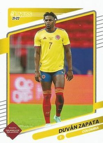 #35 Duvan Zapata - Colombia - 2021-22 Donruss Road to FIFA World Cup Qatar 2022 Soccer