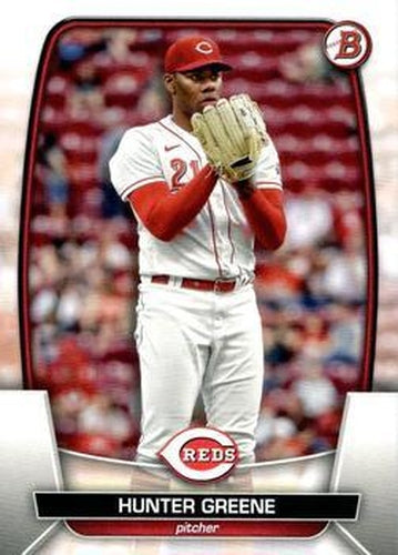#35 Hunter Greene - Cincinnati Reds - 2023 Bowman Baseball