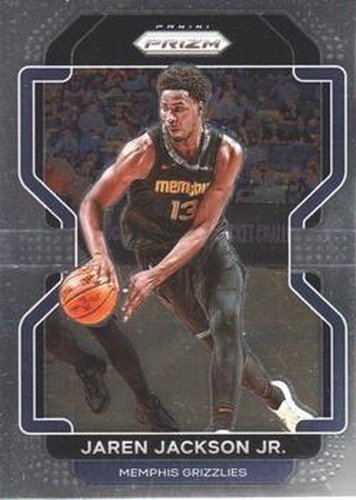 #35 Jaren Jackson Jr. - Memphis Grizzlies - 2021-22 Panini Prizm Basketball