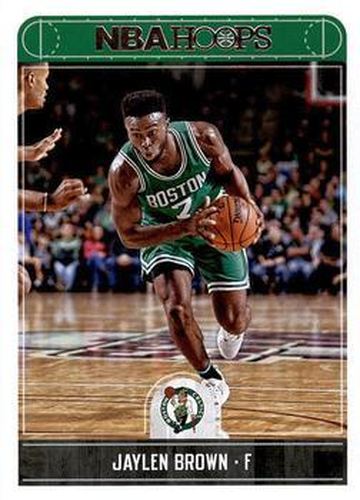 #35 Jaylen Brown - Boston Celtics - 2017-18 Hoops Basketball