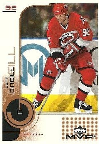 #35 Jeff O'Neill - Carolina Hurricanes - 2002-03 Upper Deck MVP Hockey