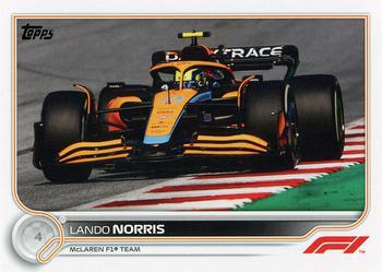 #35 Lando Norris - McLaren F1 Team - 2022 Topps Formula 1 Racing