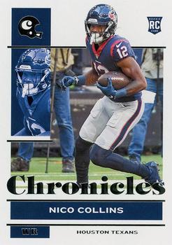 #35 Nico Collins - Houston Texans - 2021 Panini Chronicles Football