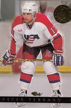 #35 Peter Ferraro - USA - 1993-94 Classic Images Four Sport