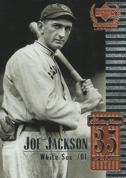 #35 Shoeless Joe Jackson - Chicago White Sox - 1999 Upper Deck Century Legends Baseball