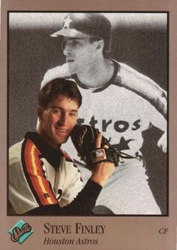 #35 Steve Finley - Houston Astros - 1992 Studio Baseball
