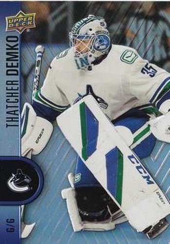 #35 Thatcher Demko - Vancouver Canucks - 2022-23 Upper Deck Tim Hortons Hockey