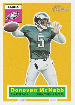 #35 Donovan McNabb - Philadelphia Eagles - 2001 Topps Heritage Football