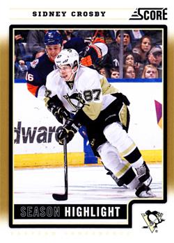 #35 Sidney Crosby - Pittsburgh Penguins - 2012-13 Score - Gold Rush Hockey